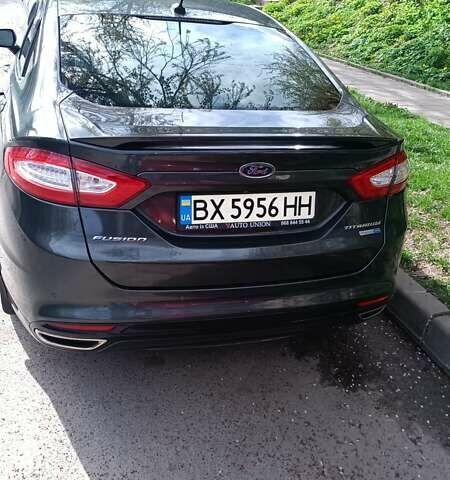 Серый Форд Фьюжн, объемом двигателя 2 л и пробегом 154 тыс. км за 13100 $, фото 4 на Automoto.ua