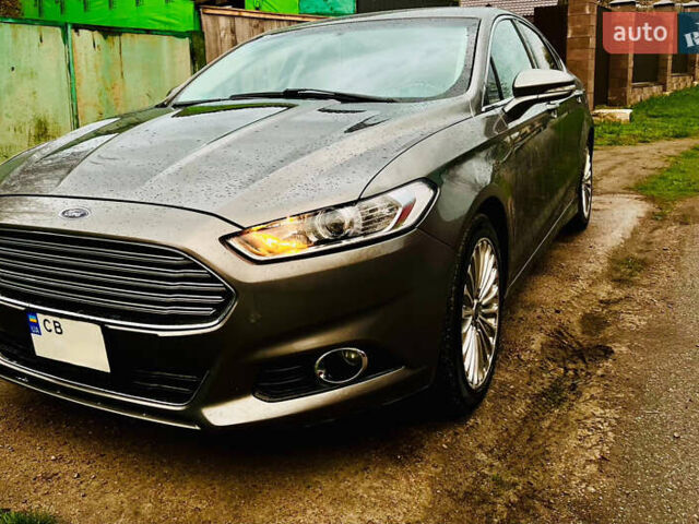Серый Форд Фьюжн, объемом двигателя 2 л и пробегом 193 тыс. км за 8900 $, фото 1 на Automoto.ua