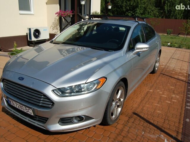 Серый Форд Фьюжн, объемом двигателя 1.5 л и пробегом 186 тыс. км за 7800 $, фото 2 на Automoto.ua