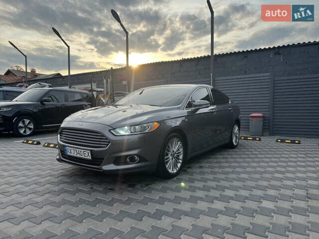 Форд Фьюжен 2014 у Харкові на Automoto.ua Сірий Форд Фьюжен, об'ємом двигуна 2 л та пробігом 219 тис. км за 9500 $, фото 1 на Automoto.ua