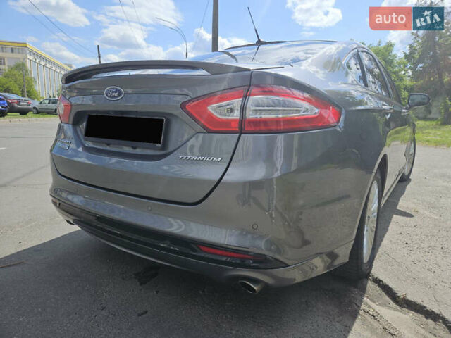 Форд Фьюжн 2014 в Киеве на Automoto.ua Серый Форд Фьюжн, объемом двигателя 2 л и пробегом 258 тыс. км за 12500 $, фото 2 на Automoto.ua