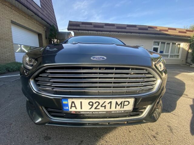 Серый Форд Фьюжн, объемом двигателя 1.5 л и пробегом 94 тыс. км за 9900 $, фото 1 на Automoto.ua