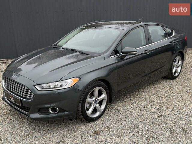 Серый Форд Фьюжн, объемом двигателя 1.5 л и пробегом 96 тыс. км за 10500 $, фото 2 на Automoto.ua