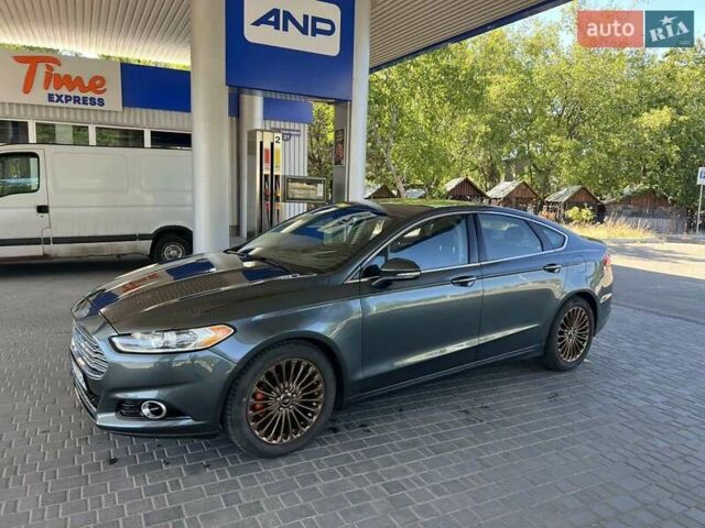 Форд Фьюжн 2015 в Николаеве на Automoto.ua Серый Форд Фьюжн, объемом двигателя 2 л и пробегом 208 тыс. км за 10900 $, фото 17 на Automoto.ua