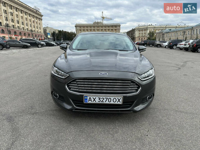 Серый Форд Фьюжн, объемом двигателя 2 л и пробегом 129 тыс. км за 11200 $, фото 6 на Automoto.ua