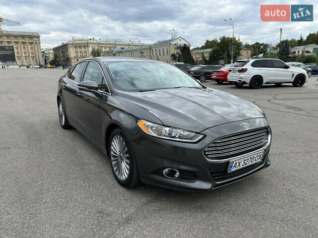 Серый Форд Фьюжн, объемом двигателя 2 л и пробегом 129 тыс. км за 11200 $, фото 5 на Automoto.ua