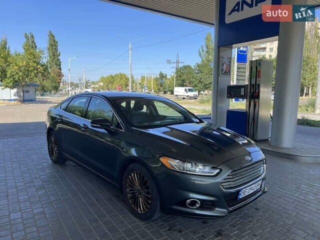Форд Фьюжн 2015 в Николаеве на Automoto.ua Серый Форд Фьюжн, объемом двигателя 2 л и пробегом 208 тыс. км за 10900 $, фото 5 на Automoto.ua