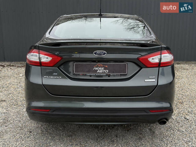Серый Форд Фьюжн, объемом двигателя 1.5 л и пробегом 96 тыс. км за 10500 $, фото 8 на Automoto.ua