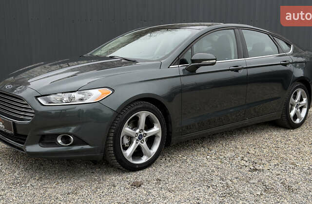 Серый Форд Фьюжн, объемом двигателя 1.5 л и пробегом 96 тыс. км за 10500 $, фото 3 на Automoto.ua