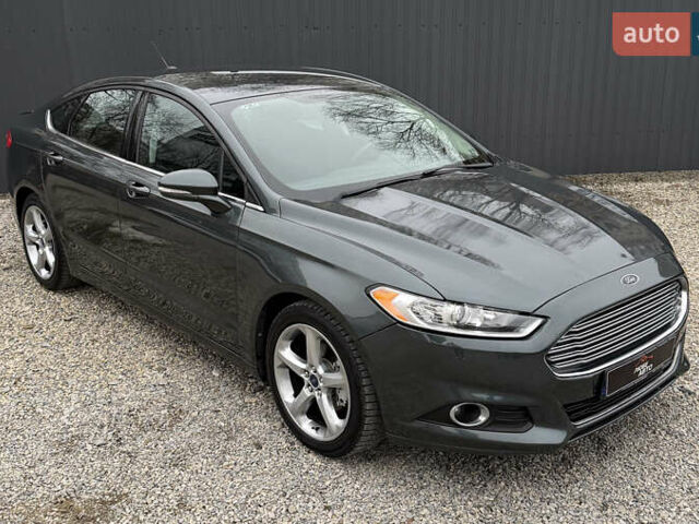 Серый Форд Фьюжн, объемом двигателя 1.5 л и пробегом 96 тыс. км за 10500 $, фото 5 на Automoto.ua