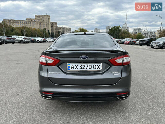 Серый Форд Фьюжн, объемом двигателя 2 л и пробегом 129 тыс. км за 11200 $, фото 3 на Automoto.ua