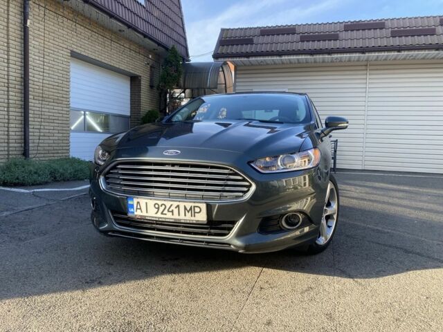 Серый Форд Фьюжн, объемом двигателя 1.5 л и пробегом 94 тыс. км за 9900 $, фото 5 на Automoto.ua