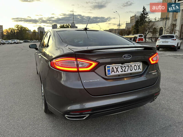 Серый Форд Фьюжн, объемом двигателя 2 л и пробегом 129 тыс. км за 11200 $, фото 23 на Automoto.ua