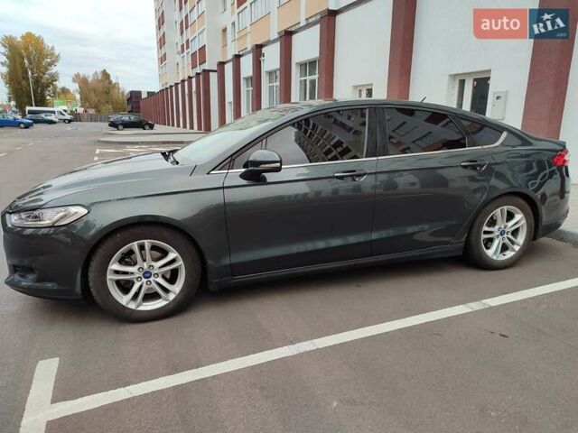 Серый Форд Фьюжн, объемом двигателя 1.5 л и пробегом 177 тыс. км за 10700 $, фото 2 на Automoto.ua