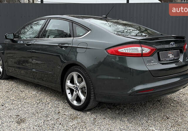 Серый Форд Фьюжн, объемом двигателя 1.5 л и пробегом 96 тыс. км за 10500 $, фото 10 на Automoto.ua