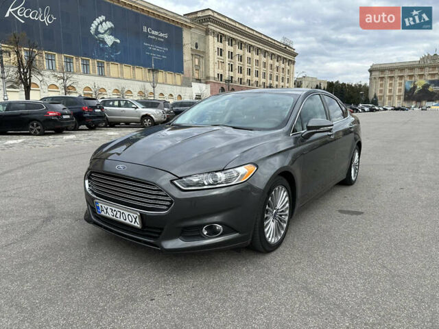 Серый Форд Фьюжн, объемом двигателя 2 л и пробегом 129 тыс. км за 11200 $, фото 1 на Automoto.ua