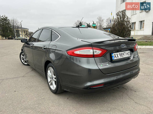 Серый Форд Фьюжн, объемом двигателя 2 л и пробегом 140 тыс. км за 13400 $, фото 9 на Automoto.ua