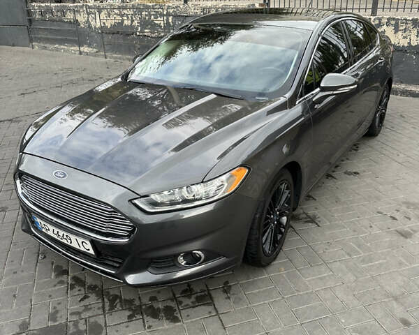 Форд Фьюжн 2015 в Запорожье на Automoto.ua Серый Форд Фьюжн, объемом двигателя 2 л и пробегом 107 тыс. км за 11000 $, фото 2 на Automoto.ua