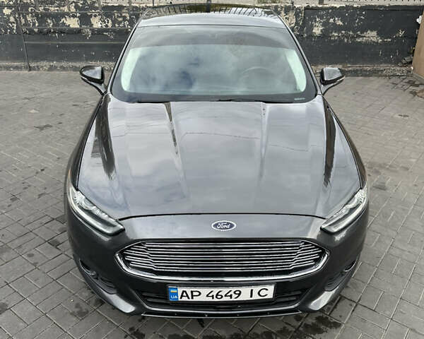 Форд Фьюжн 2015 в Запорожье на Automoto.ua Серый Форд Фьюжн, объемом двигателя 2 л и пробегом 107 тыс. км за 11000 $, фото 1 на Automoto.ua