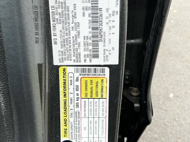 Сірий Форд Фьюжен, об'ємом двигуна 2.5 л та пробігом 162 тис. км за 11200 $, фото 6 на Automoto.ua