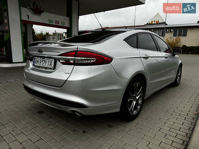 Форд Фьюжн 2016 в Житомире на Automoto.ua Серый Форд Фьюжн, объемом двигателя 2.49 л и пробегом 118 тыс. км за 11999 $, фото 11 на Automoto.ua