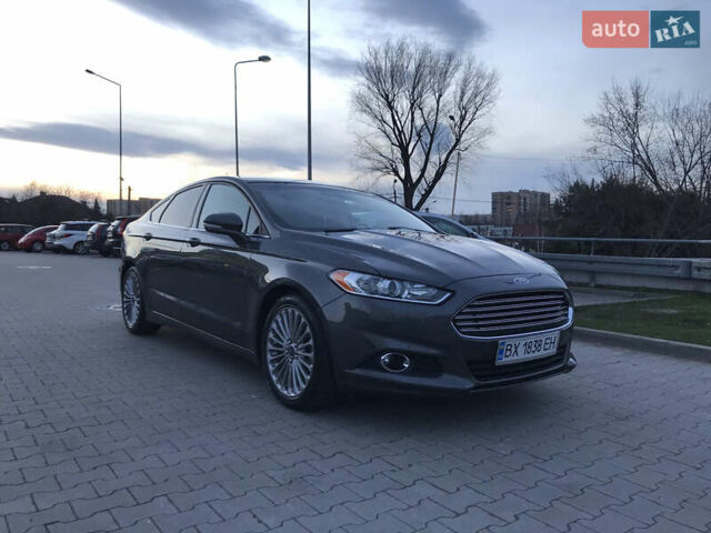 Серый Форд Фьюжн, объемом двигателя 2.49 л и пробегом 104 тыс. км за 9800 $, фото 13 на Automoto.ua