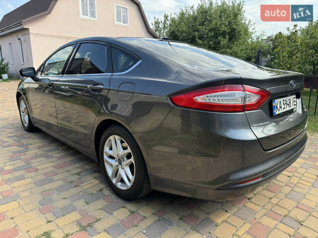 Серый Форд Фьюжн, объемом двигателя 1.5 л и пробегом 133 тыс. км за 10300 $, фото 8 на Automoto.ua