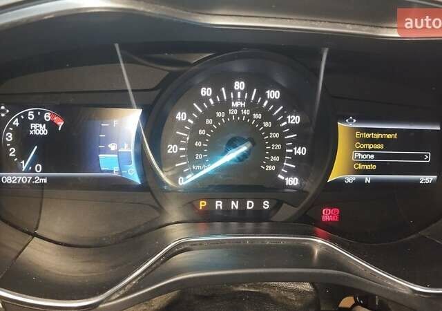 Серый Форд Фьюжн, объемом двигателя 2.49 л и пробегом 140 тыс. км за 10000 $, фото 2 на Automoto.ua