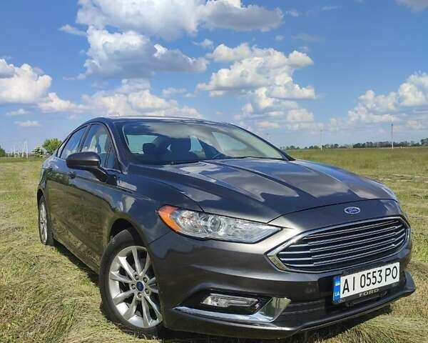 Форд Фьюжн 2016 в Ивано-Франковске на Automoto.ua Серый Форд Фьюжн, объемом двигателя 2.49 л и пробегом 167 тыс. км за 12000 $, фото 2 на Automoto.ua