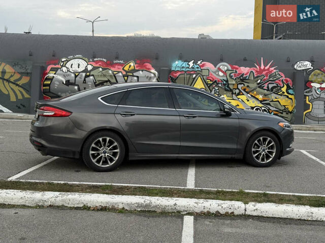 Серый Форд Фьюжн, объемом двигателя 1.5 л и пробегом 237 тыс. км за 10500 $, фото 3 на Automoto.ua