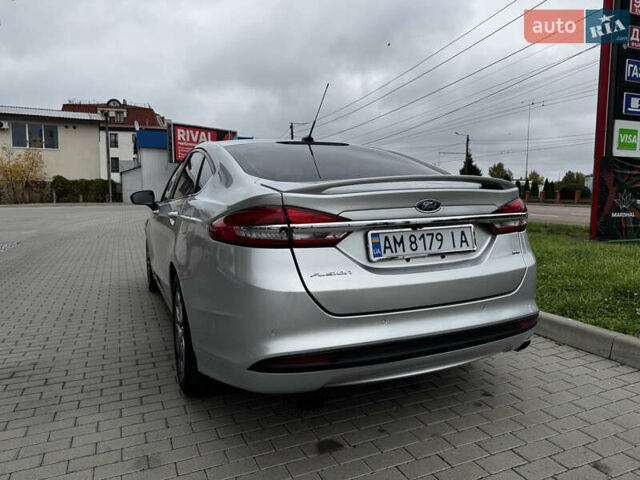 Форд Фьюжн 2016 в Житомире на Automoto.ua Серый Форд Фьюжн, объемом двигателя 2.49 л и пробегом 118 тыс. км за 11999 $, фото 9 на Automoto.ua