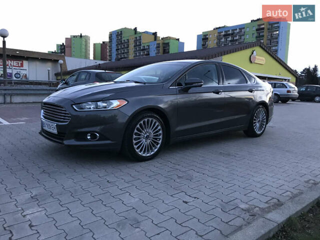 Серый Форд Фьюжн, объемом двигателя 2.49 л и пробегом 104 тыс. км за 9800 $, фото 12 на Automoto.ua