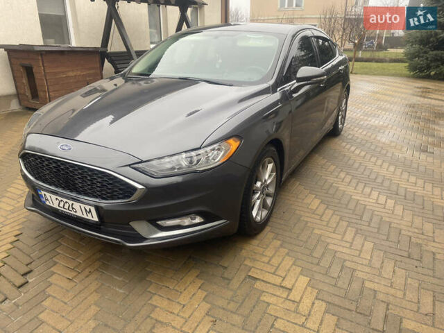 Серый Форд Фьюжн, объемом двигателя 2.5 л и пробегом 147 тыс. км за 13000 $, фото 1 на Automoto.ua