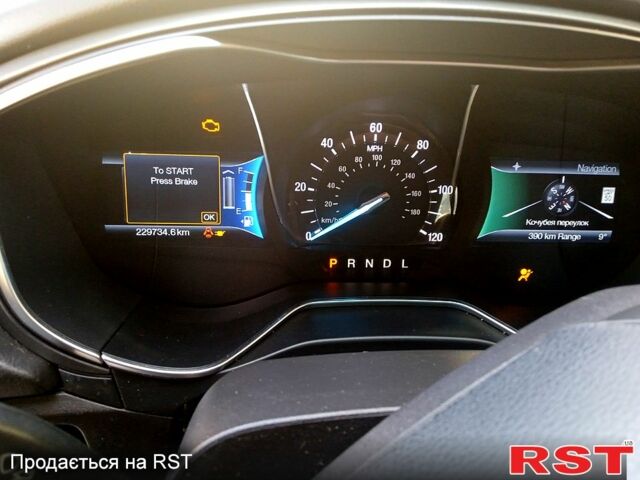 Серый Форд Фьюжн, объемом двигателя 2 л и пробегом 229 тыс. км за 13750 $, фото 6 на Automoto.ua