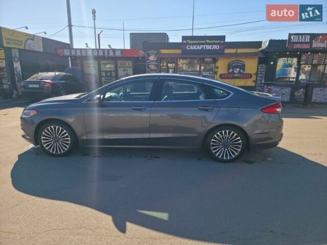 Серый Форд Фьюжн, объемом двигателя 2 л и пробегом 131 тыс. км за 14500 $, фото 7 на Automoto.ua