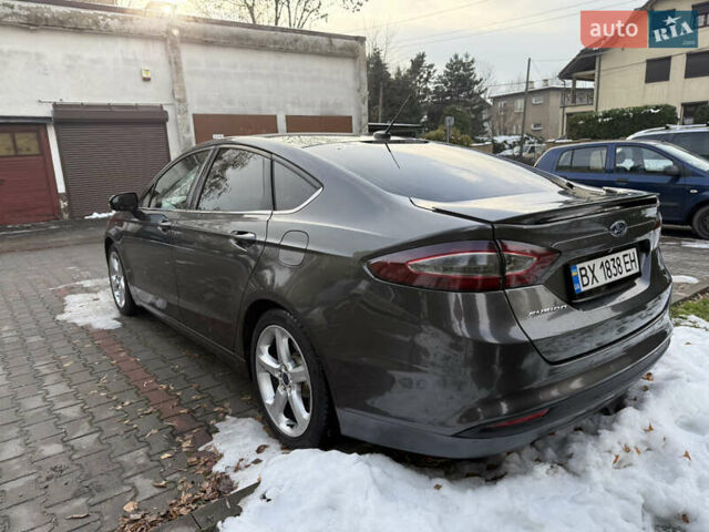 Серый Форд Фьюжн, объемом двигателя 2.49 л и пробегом 104 тыс. км за 9800 $, фото 6 на Automoto.ua