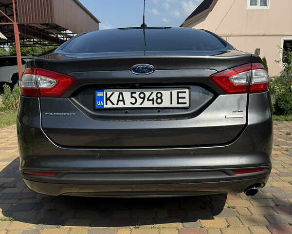 Серый Форд Фьюжн, объемом двигателя 1.5 л и пробегом 133 тыс. км за 10300 $, фото 10 на Automoto.ua