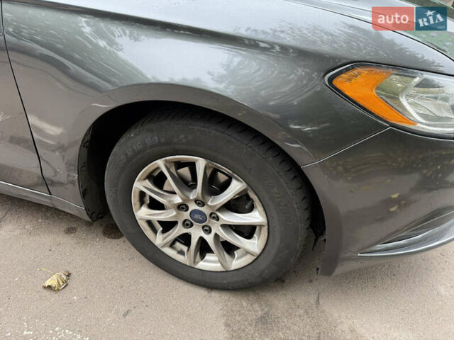 Форд Фьюжн 2017 в Киеве на Automoto.ua Серый Форд Фьюжн, объемом двигателя 2.49 л и пробегом 233 тыс. км за 9300 $, фото 3 на Automoto.ua