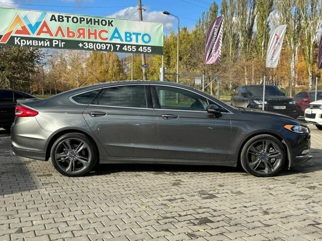 Форд Фьюжн 2017 в Кривом Роге на Automoto.ua Серый Форд Фьюжн, объемом двигателя 2.7 л и пробегом 95 тыс. км за 13500 $, фото 7 на Automoto.ua