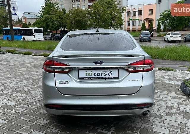 Форд Фьюжн 2017 в Львове на Automoto.ua Серый Форд Фьюжн, объемом двигателя 2 л и пробегом 147 тыс. км за 15999 $, фото 5 на Automoto.ua