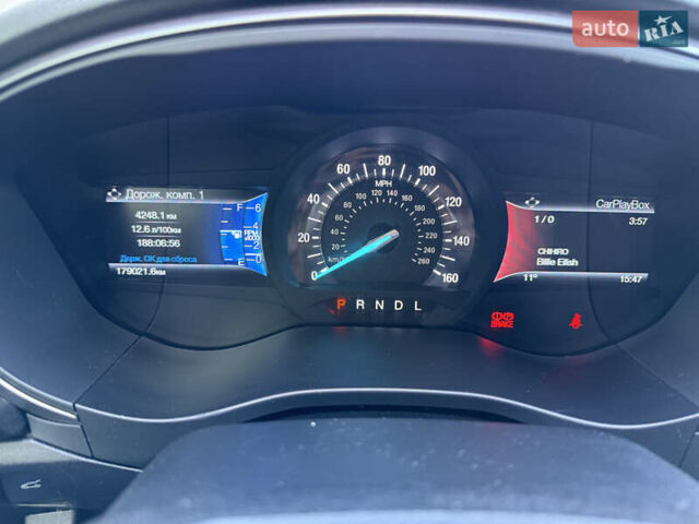 Серый Форд Фьюжн, объемом двигателя 2.5 л и пробегом 179 тыс. км за 10500 $, фото 10 на Automoto.ua