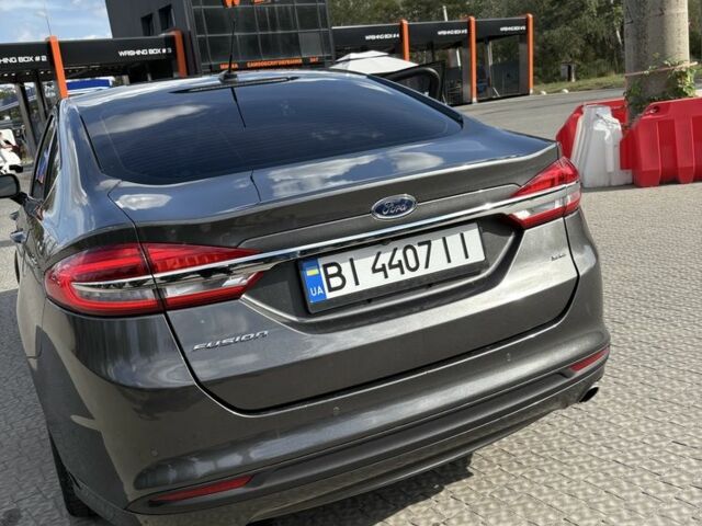 Форд Фьюжн 2017 в Полтаве на Automoto.ua Серый Форд Фьюжн, объемом двигателя 2.5 л и пробегом 201 тыс. км за 12000 $, фото 2 на Automoto.ua