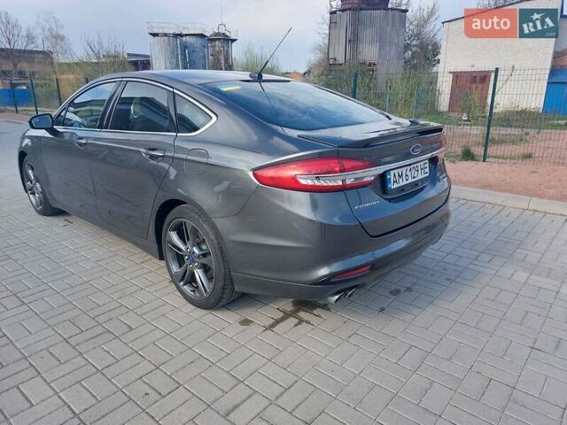 Сірий Форд Фьюжен, об'ємом двигуна 2.7 л та пробігом 93 тис. км за 13000 $, фото 4 на Automoto.ua