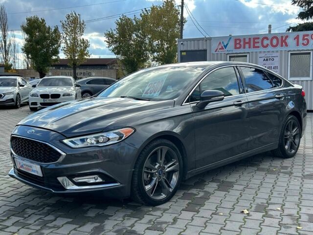 Форд Фьюжн 2017 в Кривом Роге на Automoto.ua Серый Форд Фьюжн, объемом двигателя 2.7 л и пробегом 95 тыс. км за 13500 $, фото 2 на Automoto.ua