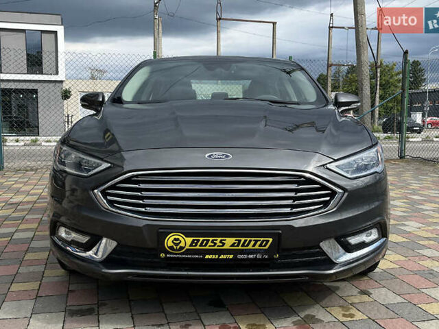 Серый Форд Фьюжн, объемом двигателя 2 л и пробегом 64 тыс. км за 16899 $, фото 1 на Automoto.ua