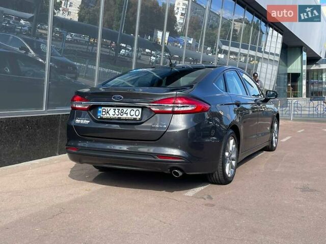 Форд Фьюжен 2017 у Києві на Automoto.ua Сірий Форд Фьюжен, об'ємом двигуна 2 л та пробігом 186 тис. км за 12900 $, фото 3 на Automoto.ua