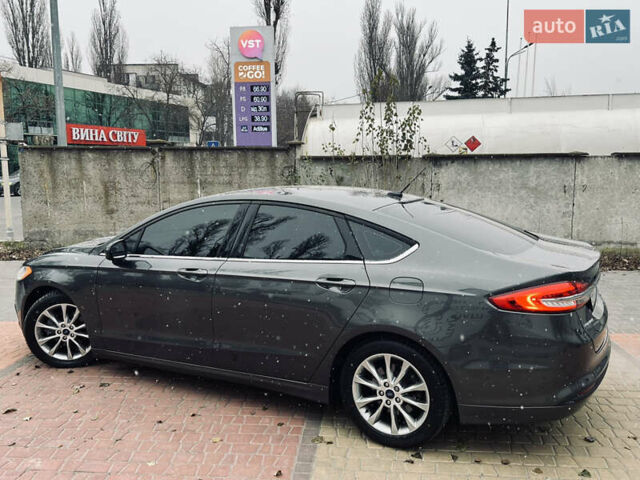 Серый Форд Фьюжн, объемом двигателя 1.5 л и пробегом 90 тыс. км за 10950 $, фото 8 на Automoto.ua