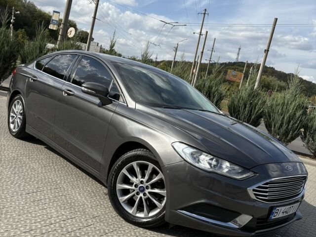 Форд Фьюжн 2017 в Полтаве на Automoto.ua Серый Форд Фьюжн, объемом двигателя 2.5 л и пробегом 201 тыс. км за 12000 $, фото 1 на Automoto.ua