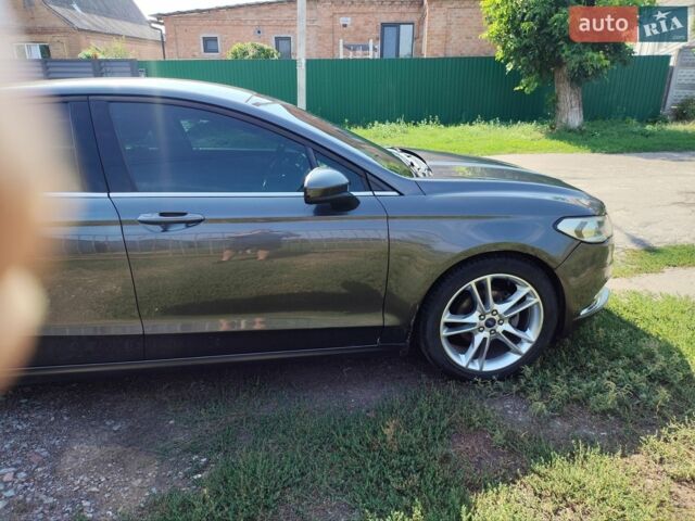 Серый Форд Фьюжн, объемом двигателя 1.5 л и пробегом 122 тыс. км за 7500 $, фото 21 на Automoto.ua