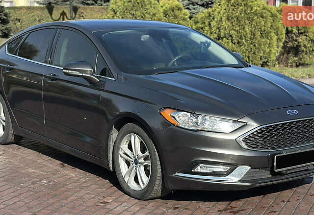Форд Фьюжен 2018 у Дніпро (Дніпропетровську) на Automoto.ua Сірий Форд Фьюжен, об'ємом двигуна 2.5 л та пробігом 184 тис. км за 12800 $, фото 6 на Automoto.ua